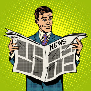 Man businessman reading news newspaper | Fuengirolan | Fuengirolan