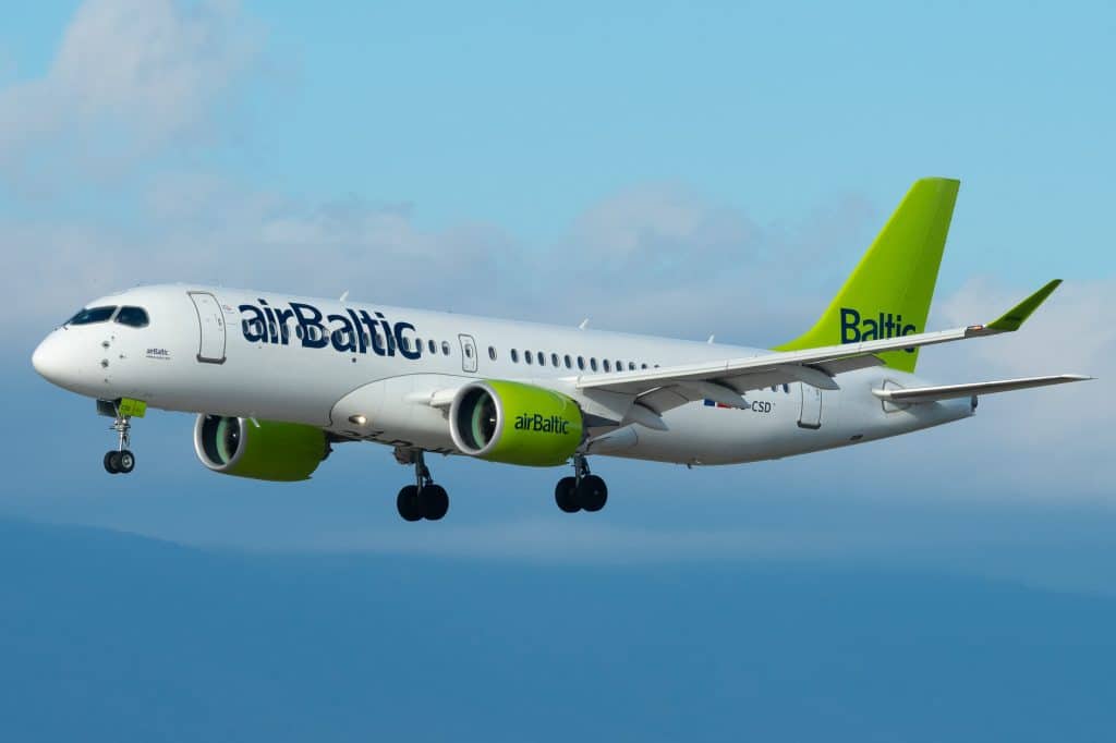 Air baltic | Fuengirolan